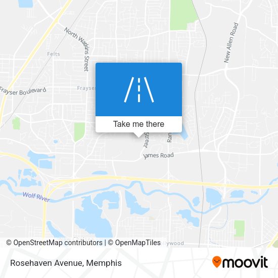Mapa de Rosehaven Avenue