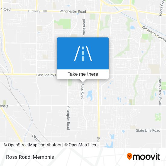 Mapa de Ross Road