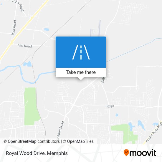 Mapa de Royal Wood Drive