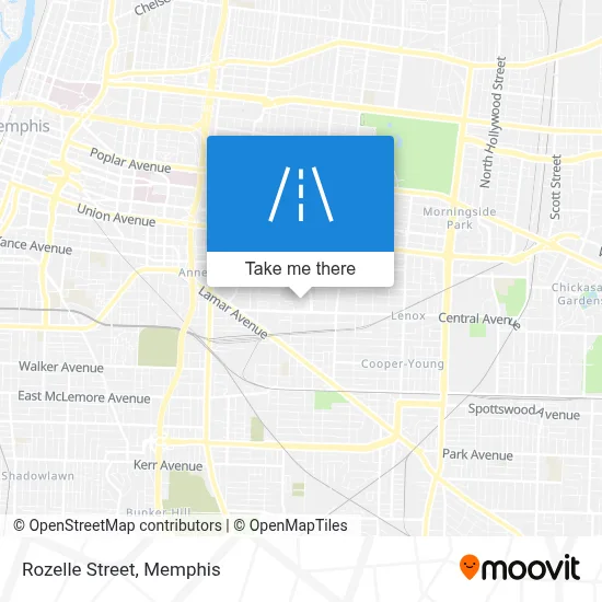 Rozelle Street map
