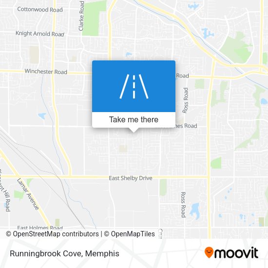 Mapa de Runningbrook Cove
