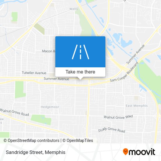 Mapa de Sandridge Street
