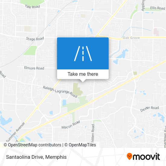 Mapa de Santaolina Drive