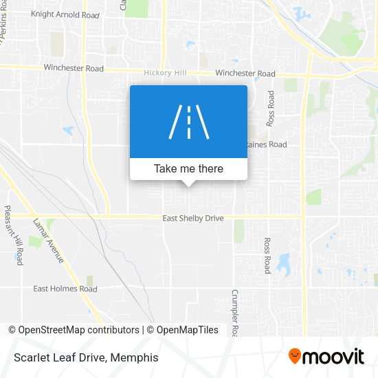 Scarlet Leaf Drive map