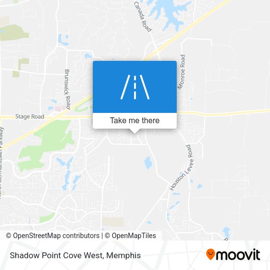 Shadow Point Cove West map