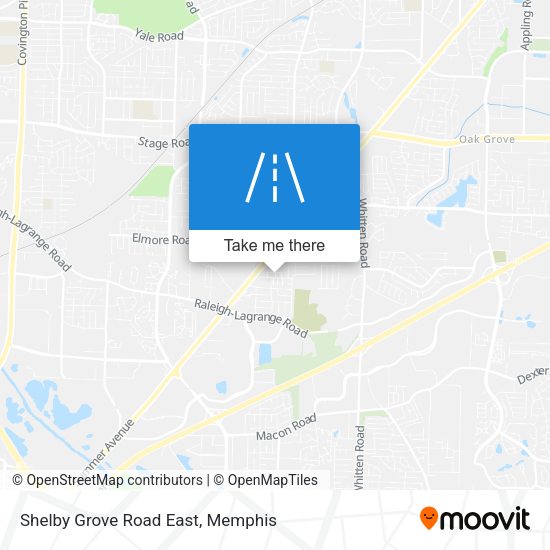 Shelby Grove Road East map