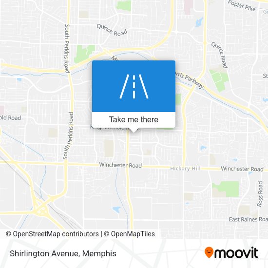 Shirlington Avenue map