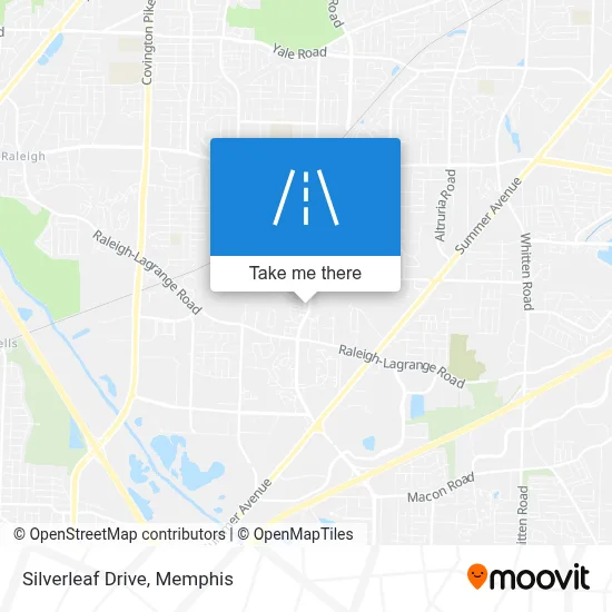 Silverleaf Drive map
