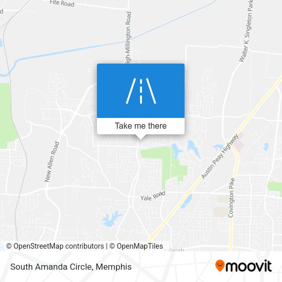 South Amanda Circle map