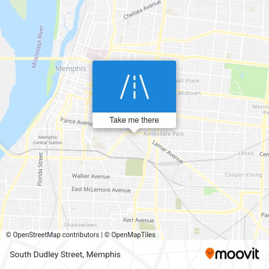 Mapa de South Dudley Street