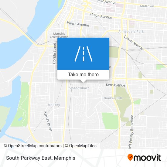 Mapa de South Parkway East