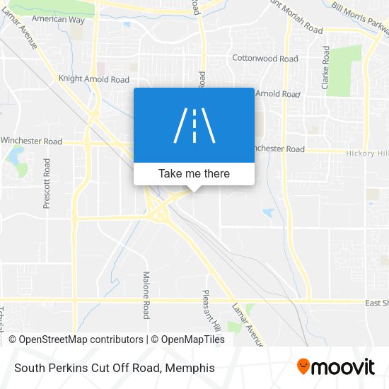 Mapa de South Perkins Cut Off Road
