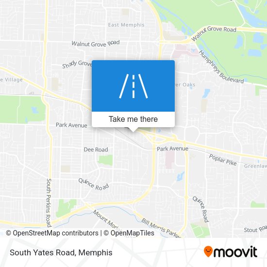 Mapa de South Yates Road