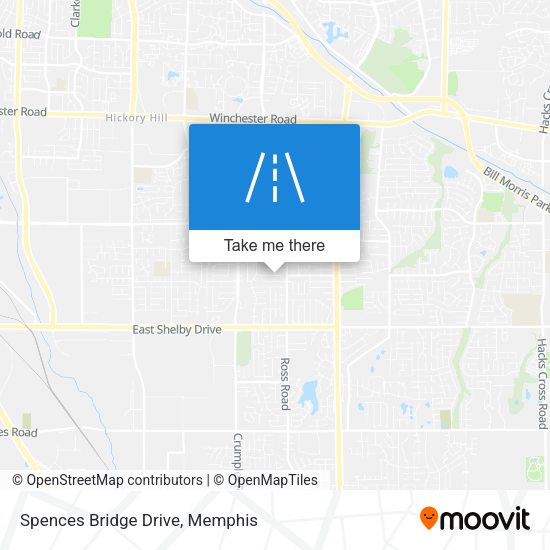 Mapa de Spences Bridge Drive