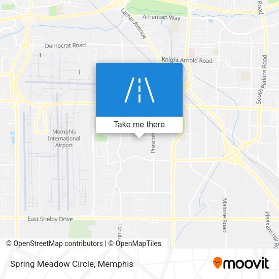 Spring Meadow Circle map