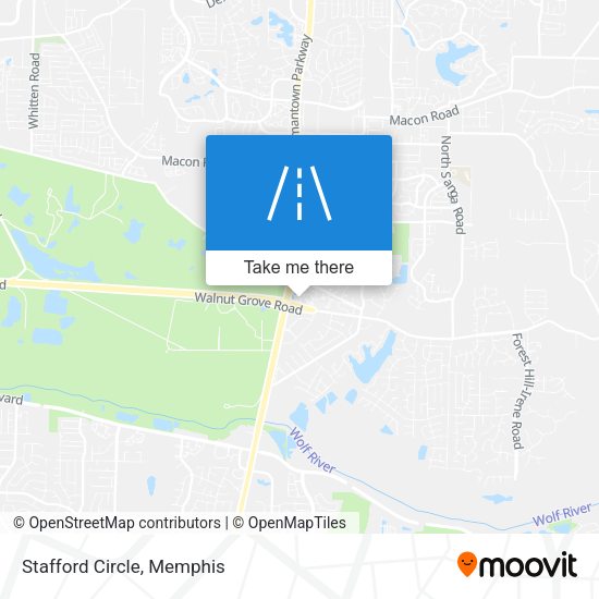 Mapa de Stafford Circle