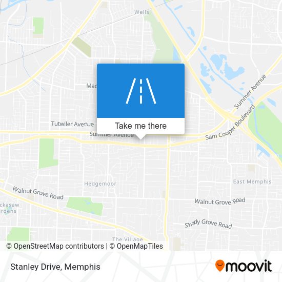Stanley Drive map