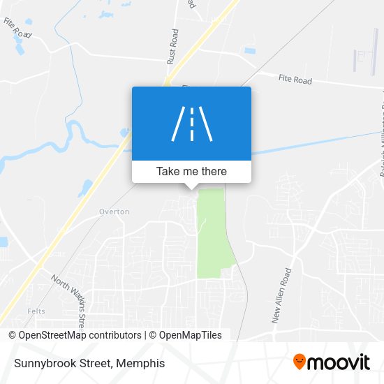 Mapa de Sunnybrook Street