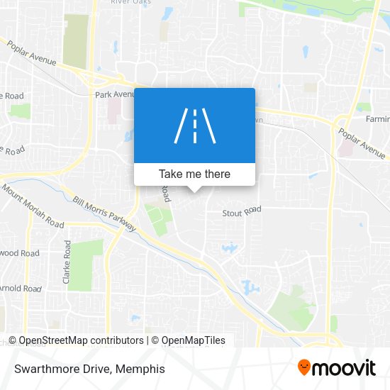 Mapa de Swarthmore Drive