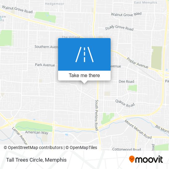 Tall Trees Circle map