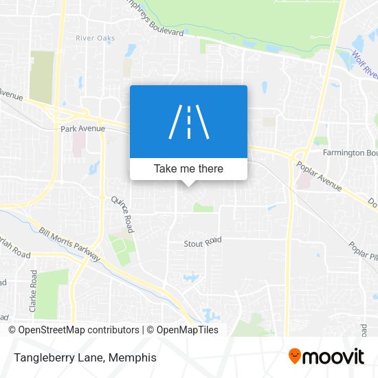 Mapa de Tangleberry Lane