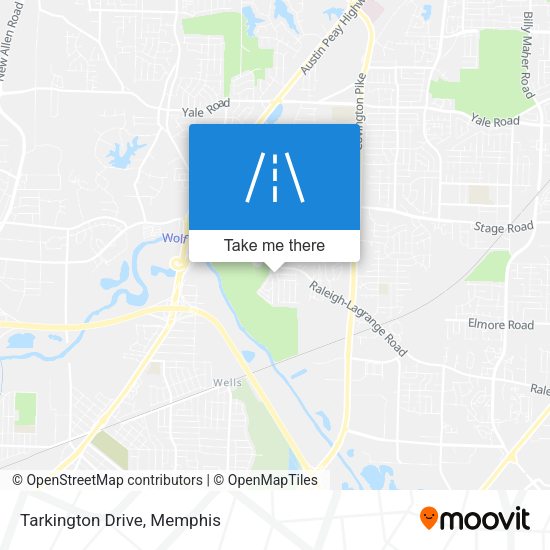 Mapa de Tarkington Drive
