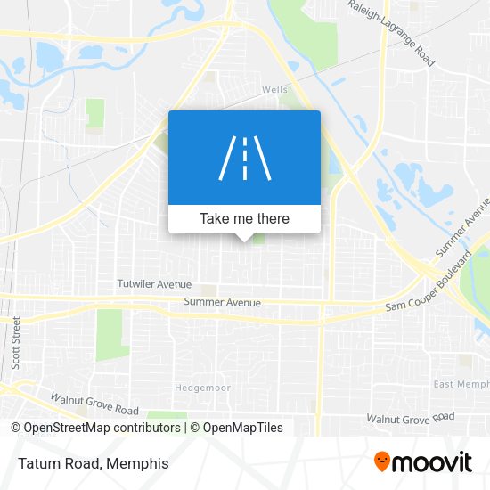 Mapa de Tatum Road