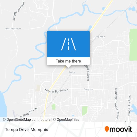 Mapa de Tempo Drive