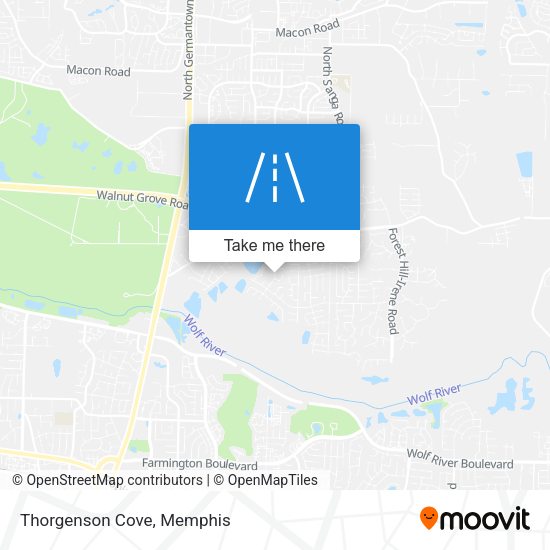 Mapa de Thorgenson Cove
