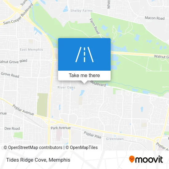 Tides Ridge Cove map