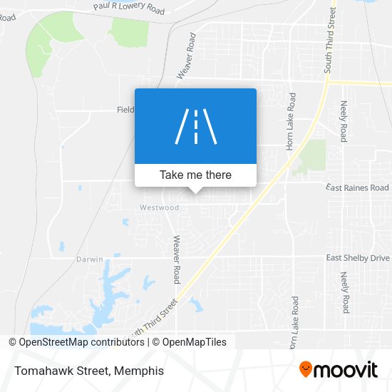 Tomahawk Street map