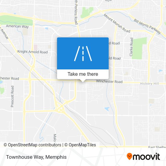 Mapa de Townhouse Way