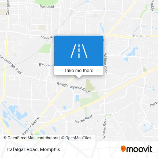 Mapa de Trafalgar Road