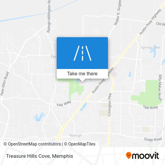 Mapa de Treasure Hills Cove