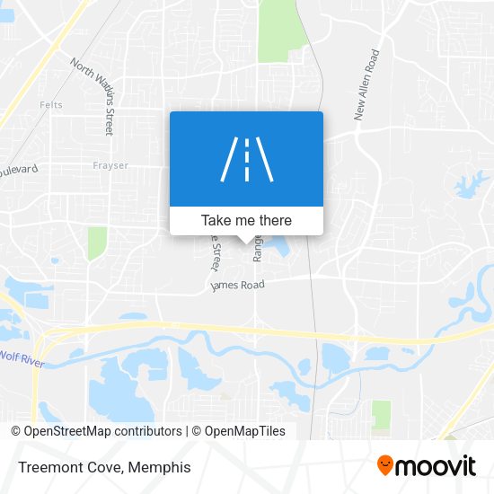 Mapa de Treemont Cove