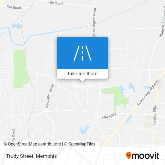 Mapa de Trudy Street