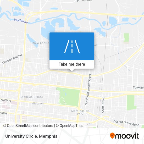 Mapa de University Circle