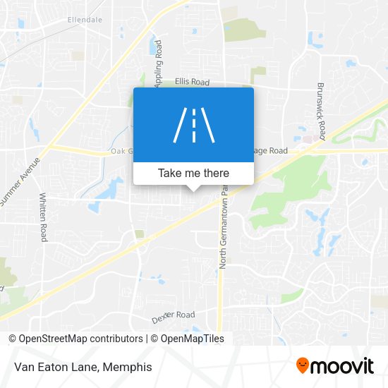 Mapa de Van Eaton Lane