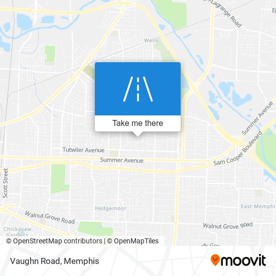 Vaughn Road map