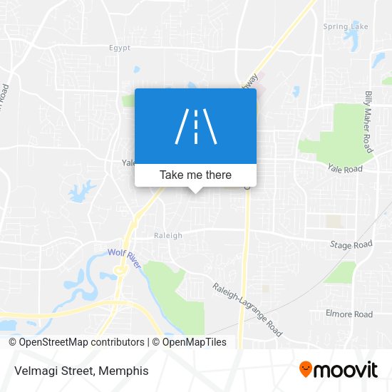 Mapa de Velmagi Street