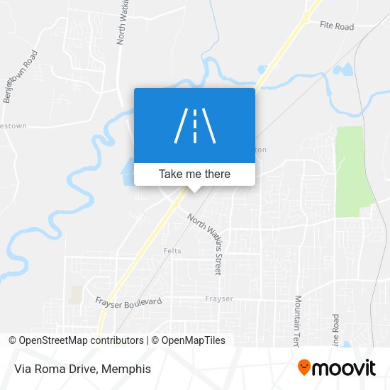 Mapa de Via Roma Drive