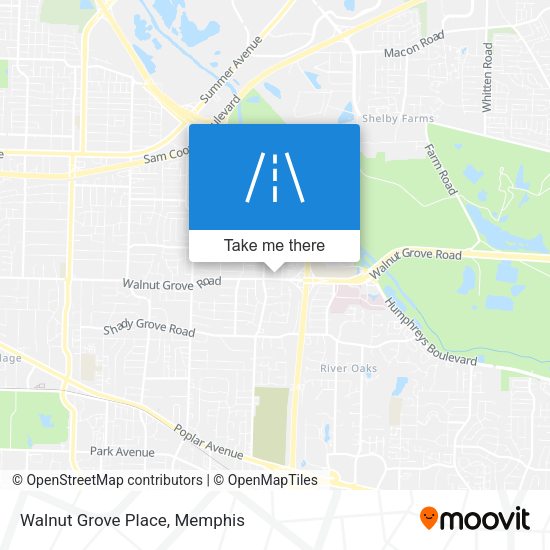 Mapa de Walnut Grove Place
