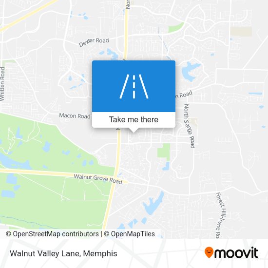 Mapa de Walnut Valley Lane