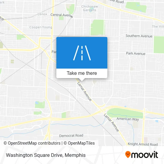 Washington Square Drive map