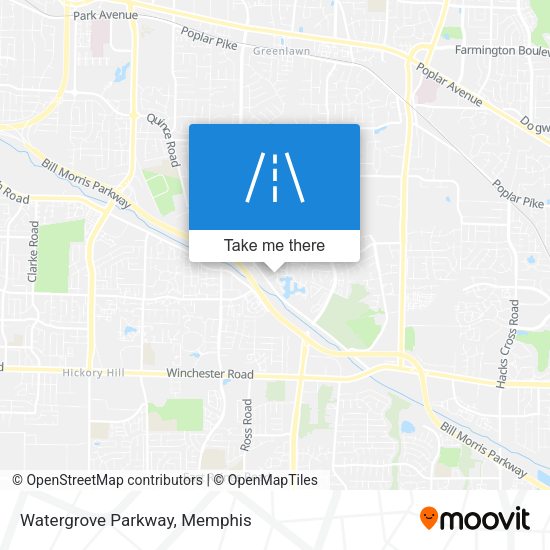 Mapa de Watergrove Parkway