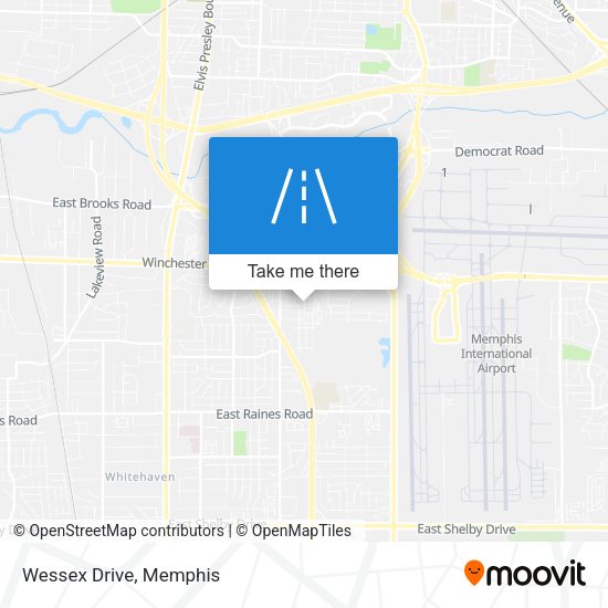 Mapa de Wessex Drive