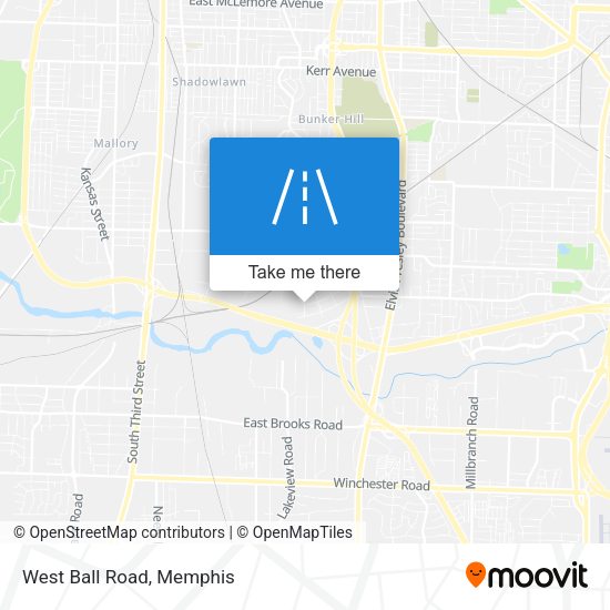 Mapa de West Ball Road