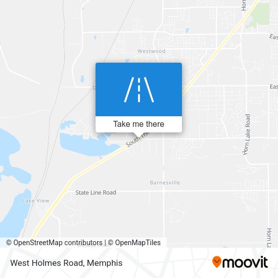 Mapa de West Holmes Road