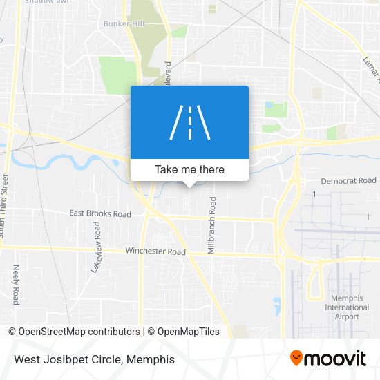 West Josibpet Circle map