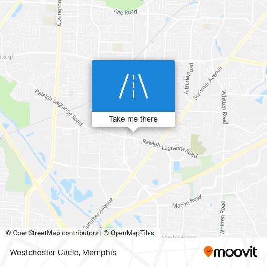 Mapa de Westchester Circle